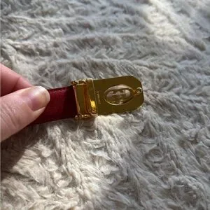 Gucci | Accessories | Gucci Vintage 7s Reversable Red White  display picture 1